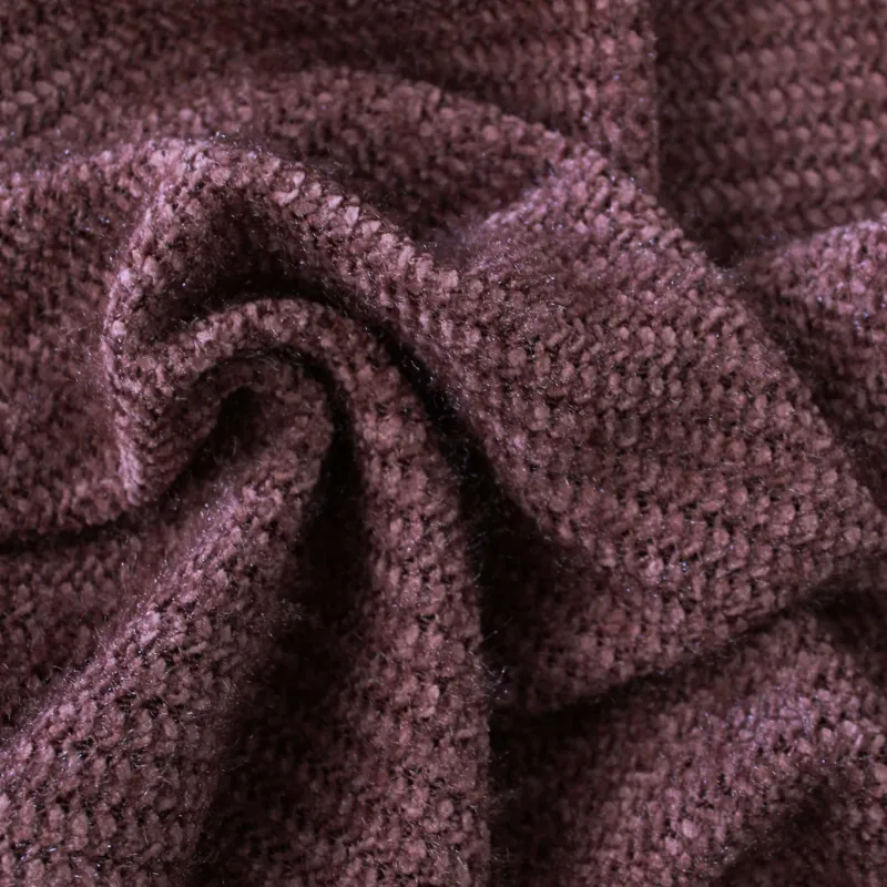 Maglia Treccia Lurex - rosa scuro | Tessuti alla Moda | iltessutaio.it