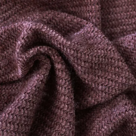 Maglia Treccia Lurex - rosa scuro | Tessuti alla Moda | iltessutaio.it