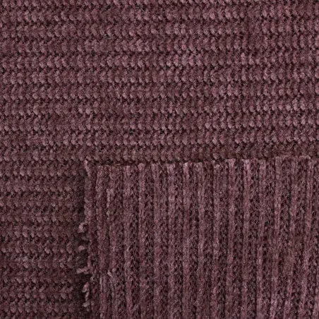 Maglia Treccia Lurex - rosa scuro | Tessuti alla Moda | iltessutaio.it