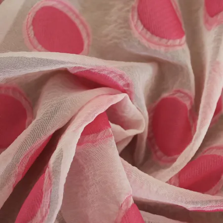 Jacquard Pois - fucsia | MADE IN ITALY