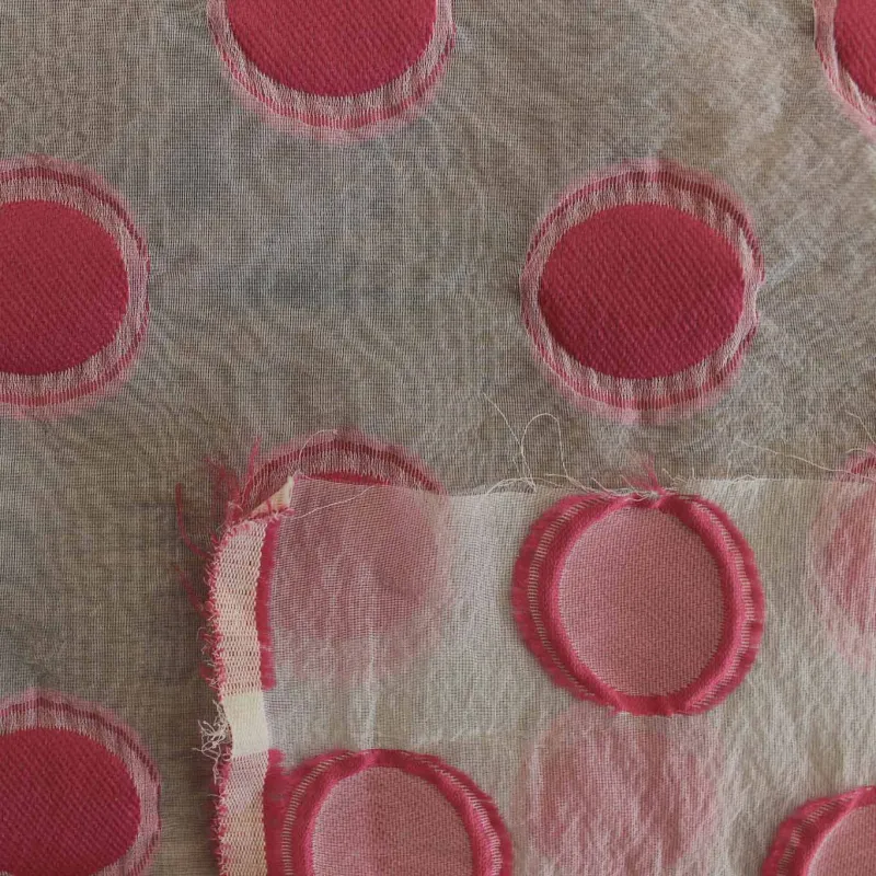 Jacquard Pois - fucsia | MADE IN ITALY