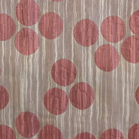 Jacquard Pois - Bianco Rosa | MADE IN ITALY