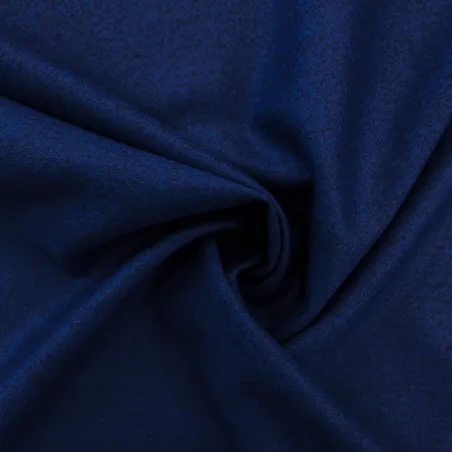 Flanella Pura Lana Made in Italy- Blu Royal