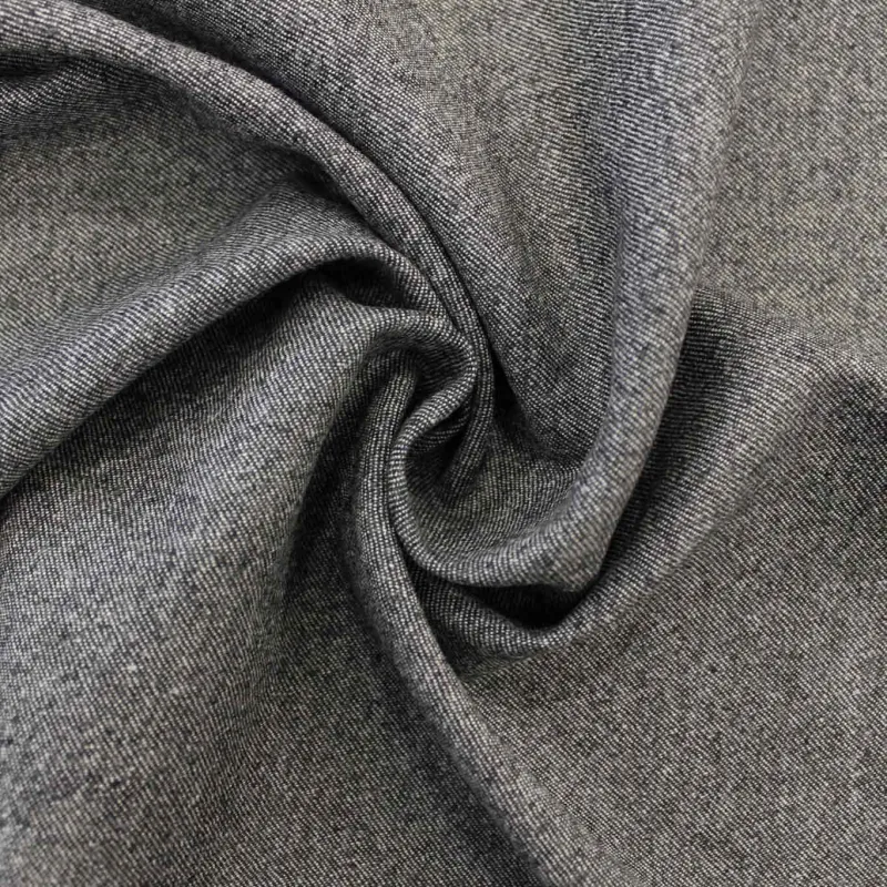 Flanella Pura Lana Made in Italy- Grigio