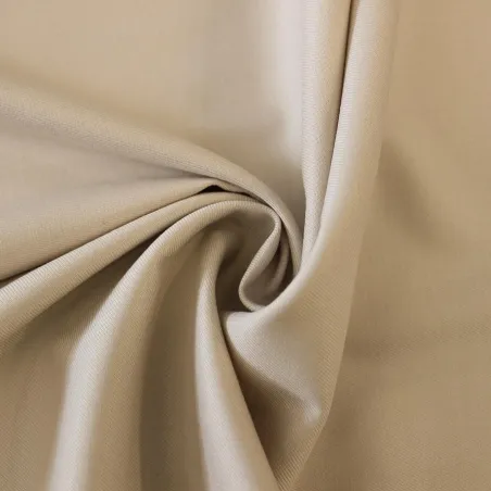 Flanella in poliviscosa - Beige | tessuto per pantaloni