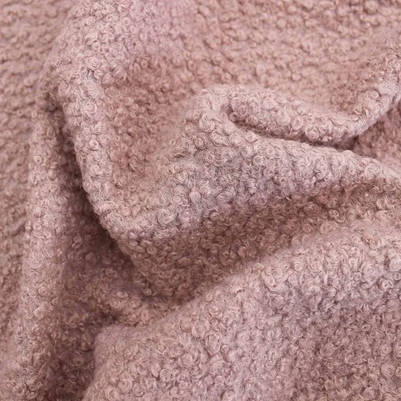 Cappotto Bouclé - Rosa | iltessutaio.it |