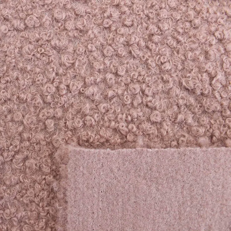 Cappotto Bouclé - Rosa | iltessutaio.it |