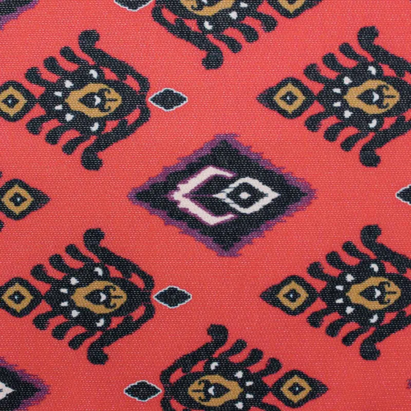 Felpa Garzata con Fantasia Astratta | OEKO-TEX