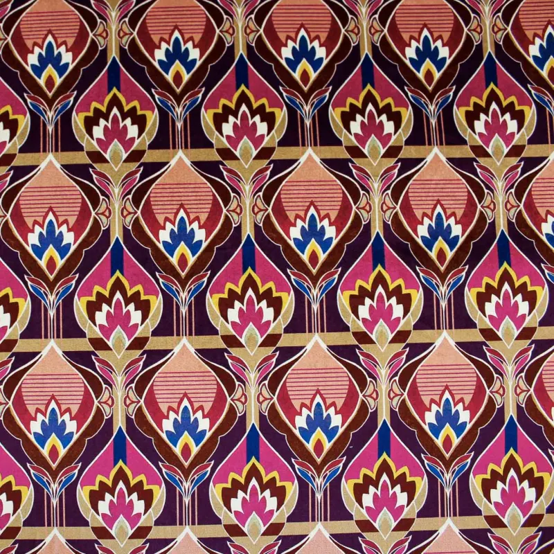 Velluto di Ciniglia fantasia Astratta | IL TESSUTAIO