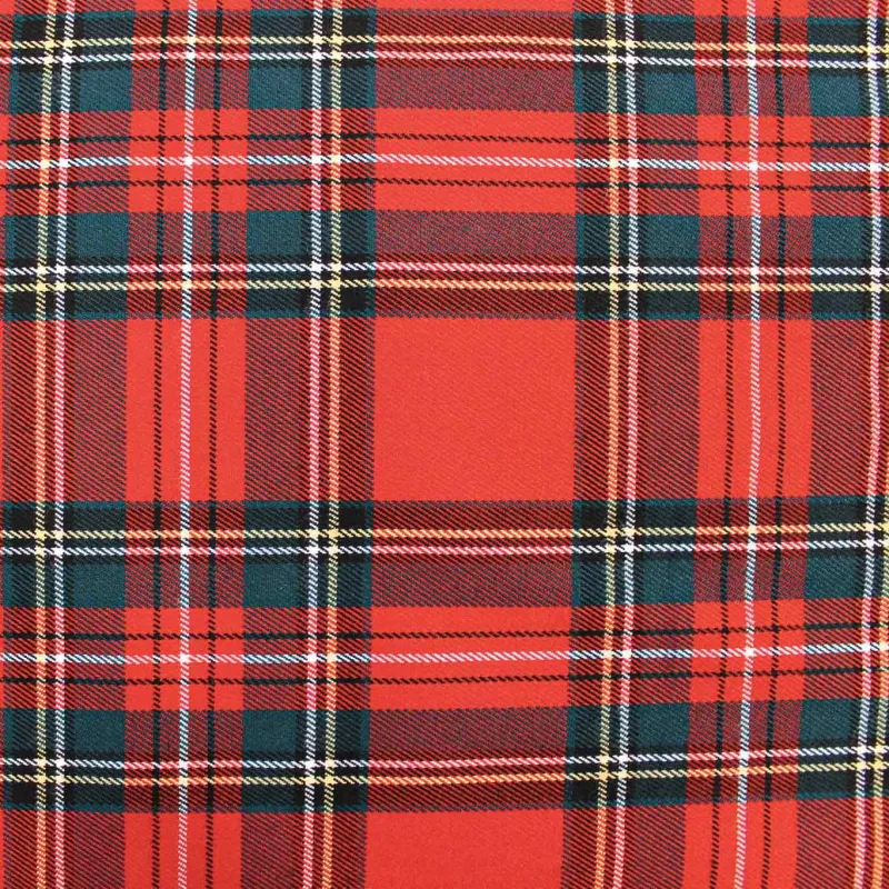 Tessuto Scozzese - Rosso | OEKOTEX | Tessuti per il Natale