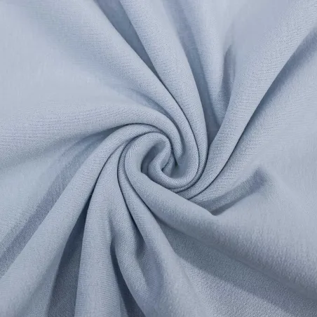 Felpa Garzata di Cotone - Celeste | BIO Certificato GOTS