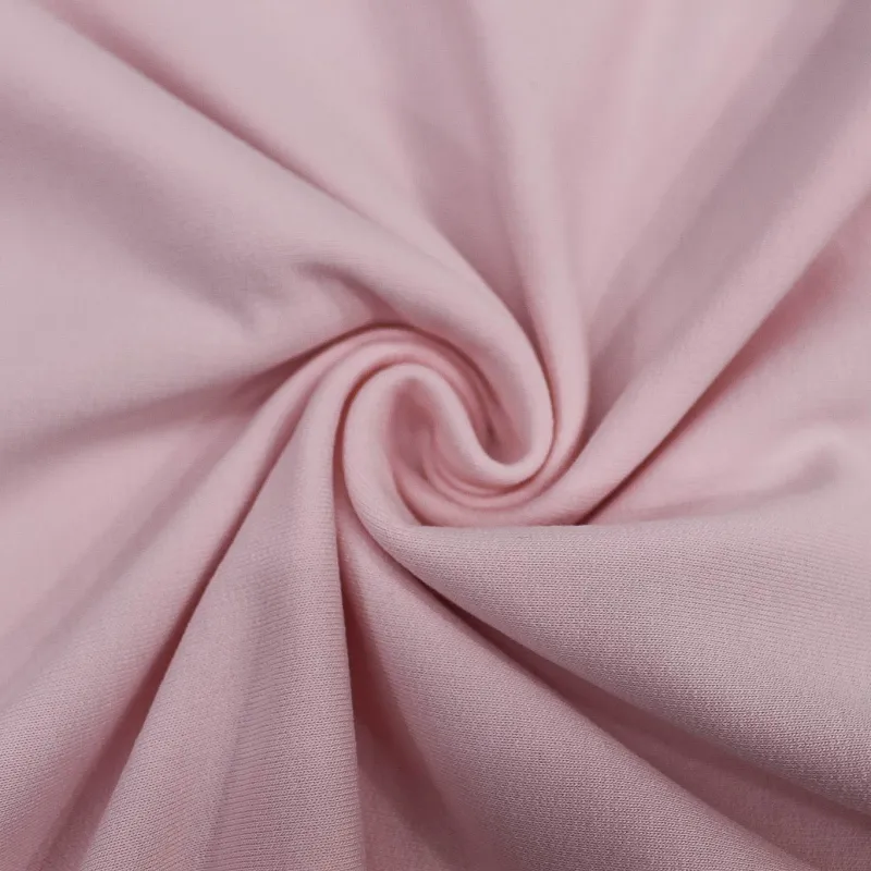 Tessuto Felpa - Rosa Baby | BIO Certificato GOTS