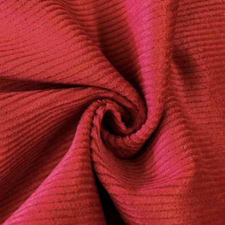 Velluto a Coste - Rosso | IL TESSUTAIO