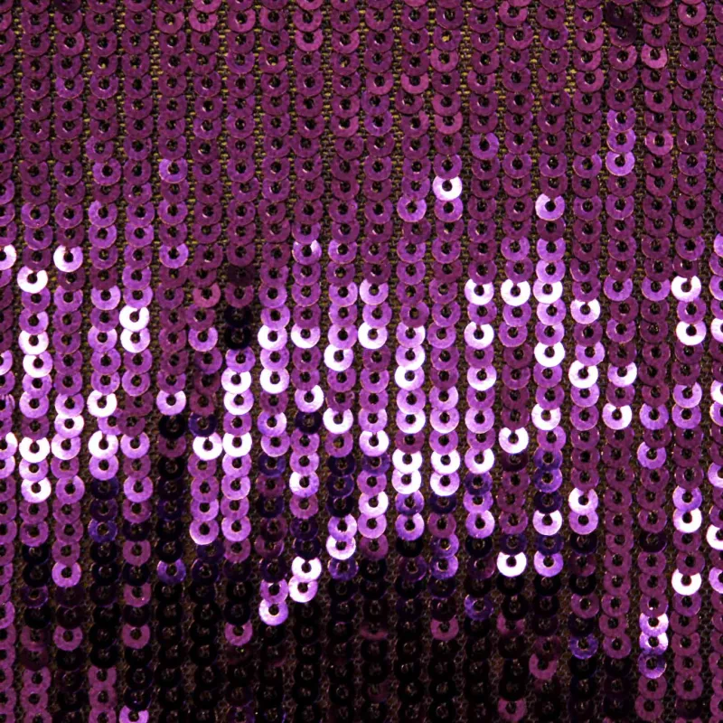 Tessuto con Paillettes - Viola | ILTESSUTAIO