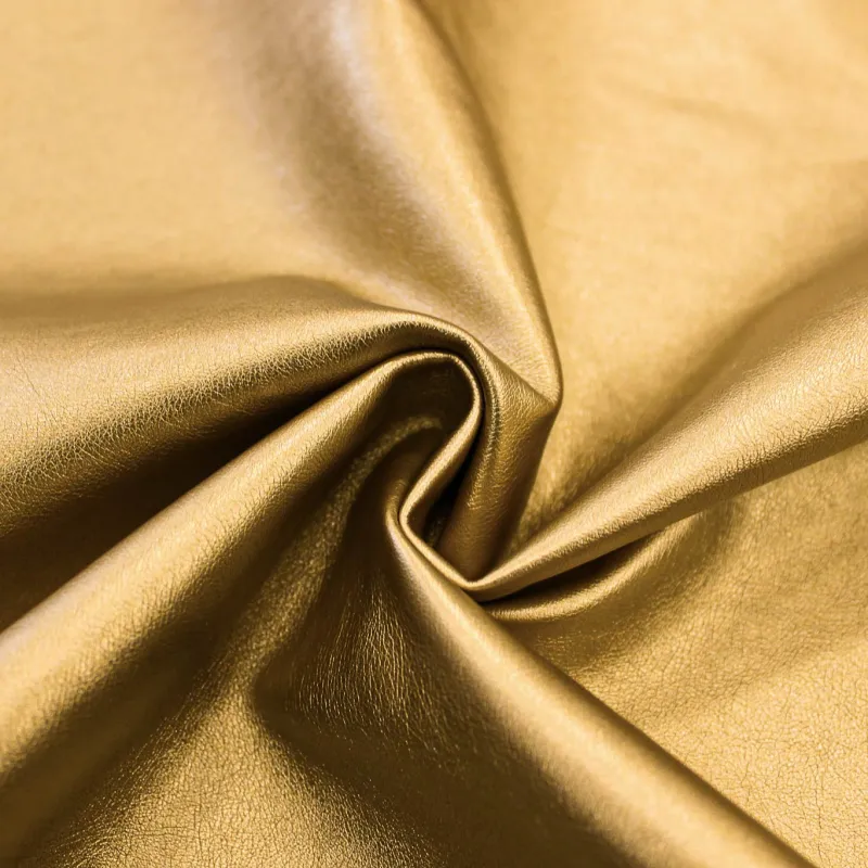 Tessuto in Ecopelle - Oro | ILTESSUTAIO