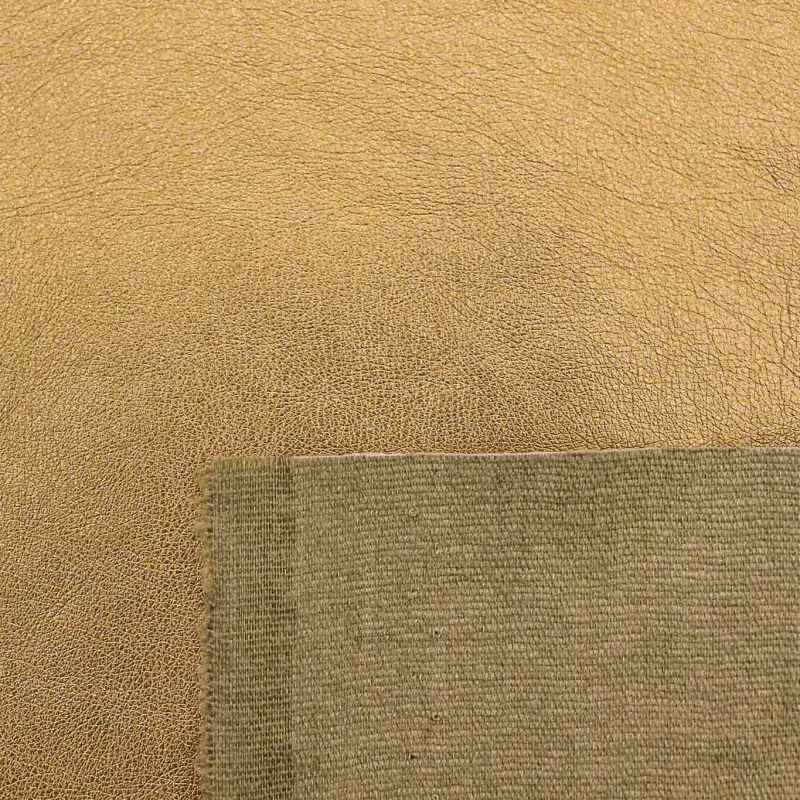 Tessuto in Ecopelle - Oro | ILTESSUTAIO