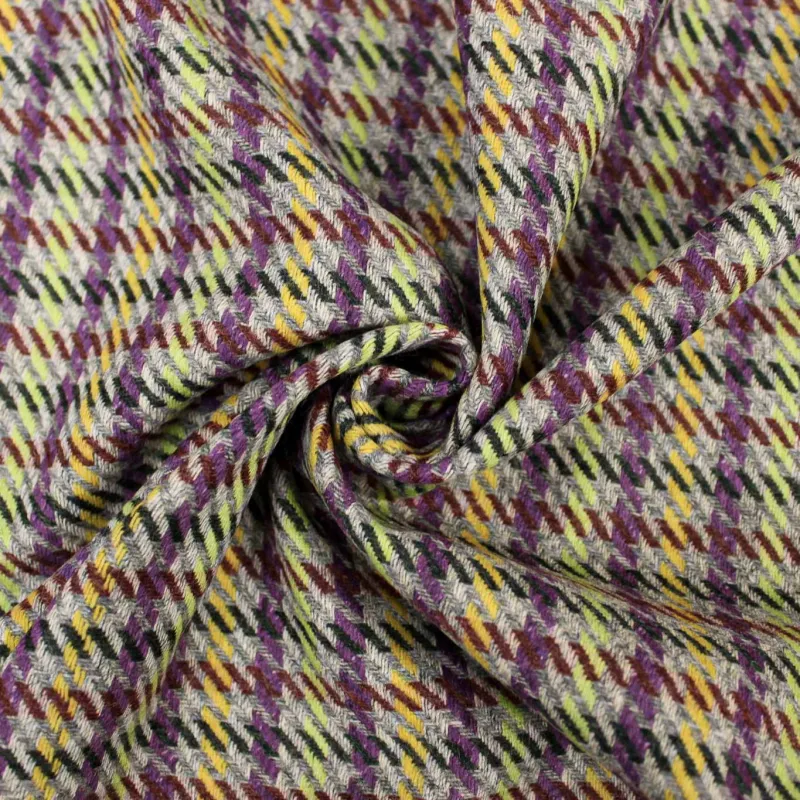 Pied de Poule in pura lana vergine | 100% LANA MADE IN ITALY