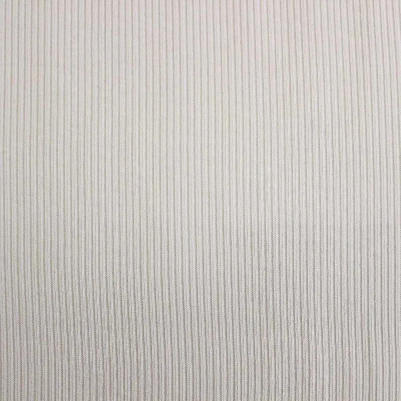 Jersey Tessuto a coste - Bianco | ILTESSUTAIO