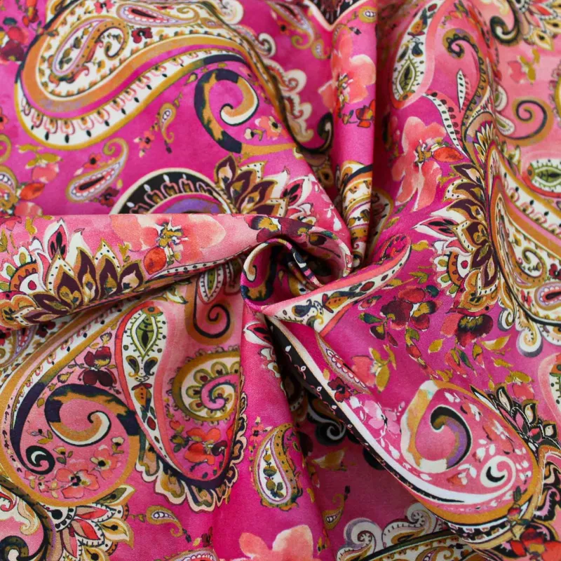 Raso di Cotone - Fantasia Cashmere | MADE IN ITALY