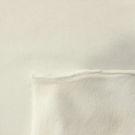 Tessuto felpa - Bianco | ILTESSUTAIO