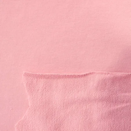 Tessuto felpa - Rosa | ILTESSUTAIO