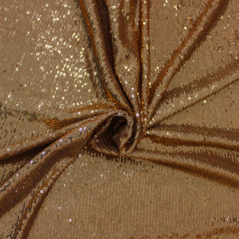 Tessuto con Paillettes Oro | Tessuti Cerimonia