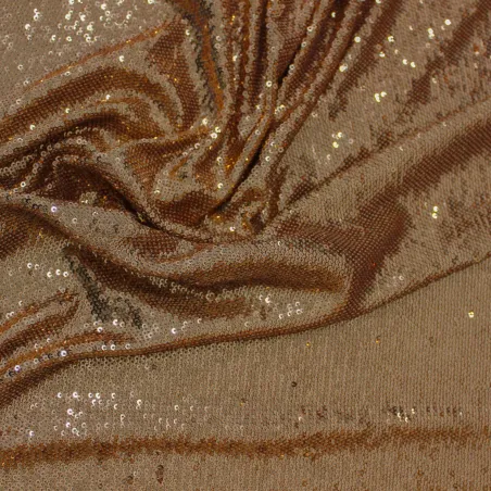 Tessuto con Paillettes Oro | Tessuti Cerimonia