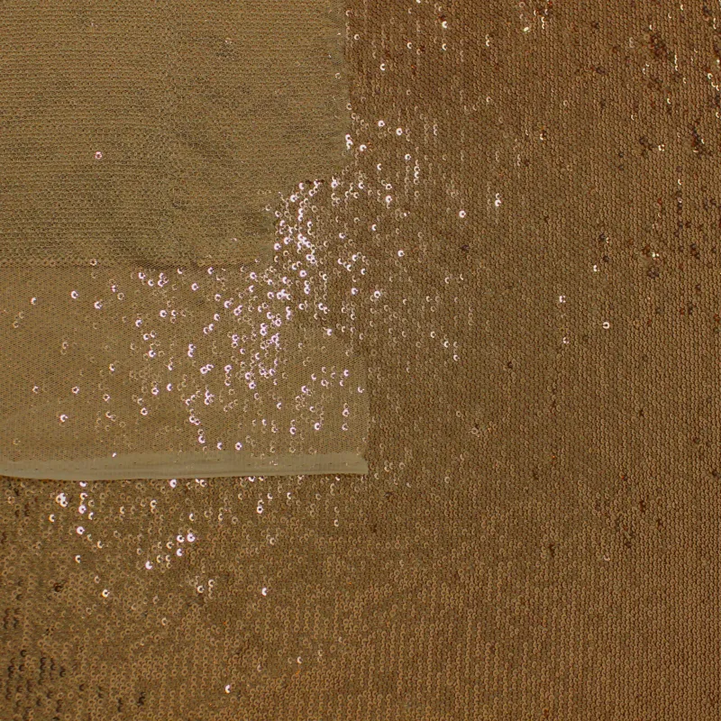 Tessuto con Paillettes Oro | Tessuti Cerimonia