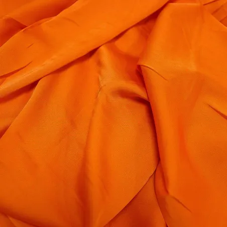 Tessuto in Raso - Arancio | TESSUTI CERIMONIA