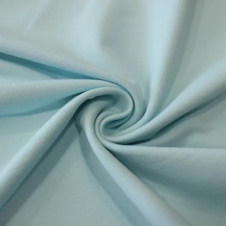 Tessuto felpa Bio - Celeste | GOTS