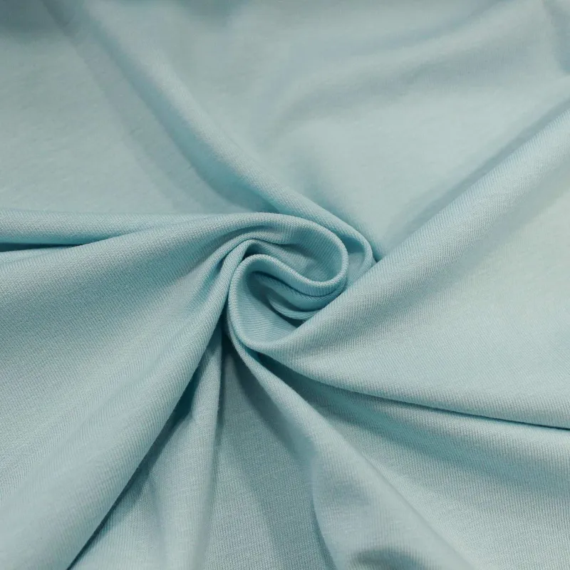 Jersey di cotone biologico GOTS - Celeste | Shop  made in Puglia