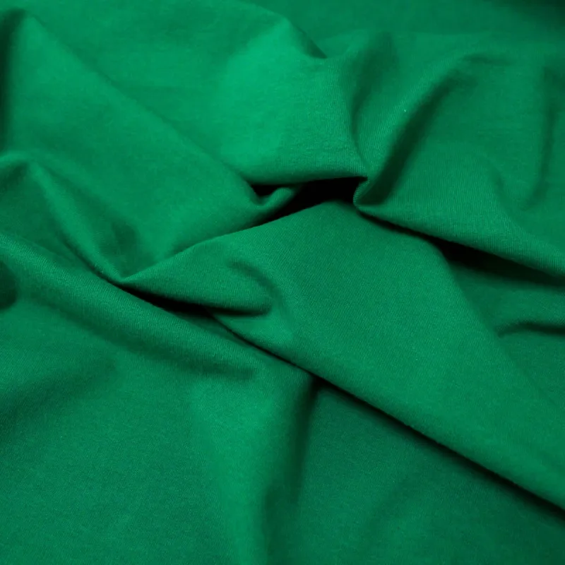 Jersey di cotone biologico GOTS - Verde | Shop  made in Puglia