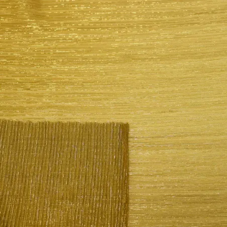 Tessuto Plissettato Degrade' - Oro | TESSUTI CERIMONIA