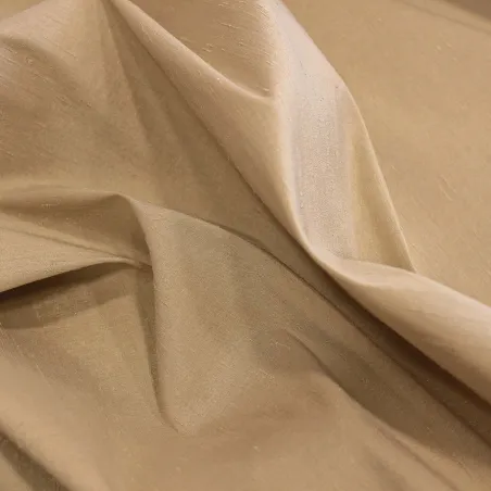 Tessuto Shantung - Beige | TESSUTI CERIMONIA