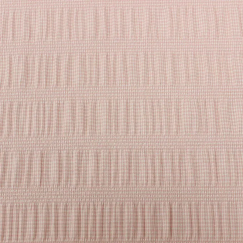 Tessuto Vichy Rosa e Bianco | ILTESSUTAIO