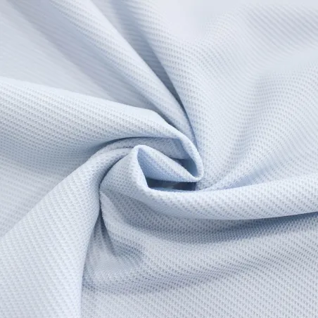 Tessuto Piquet Celeste | ILTESSUTAIO