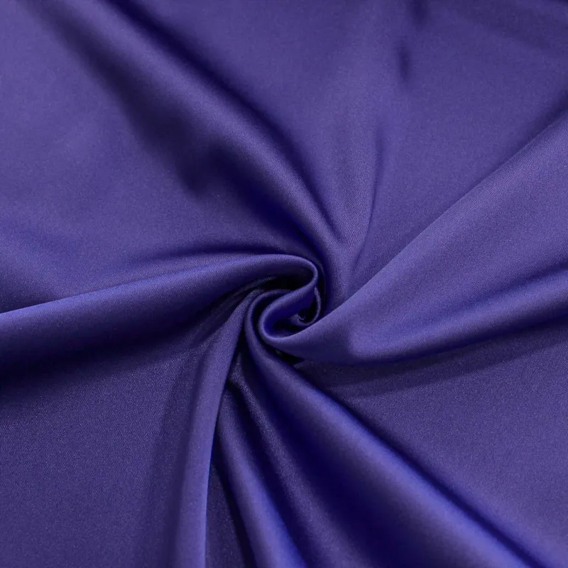 Raso elasticizzato viola | iltessutaio.it