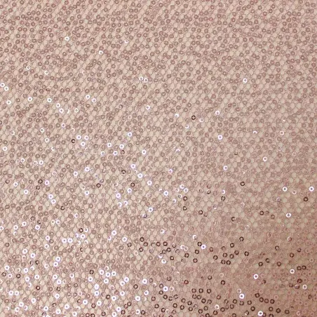 Tessuto con Paillettes - Rosa | ILTESSUTAIO