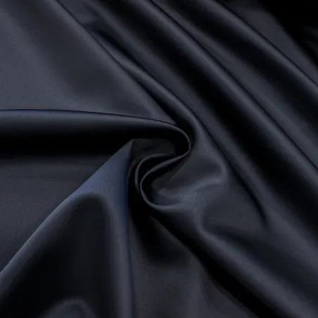 Raso elasticizzato Blu scuro | iltessutaio.it