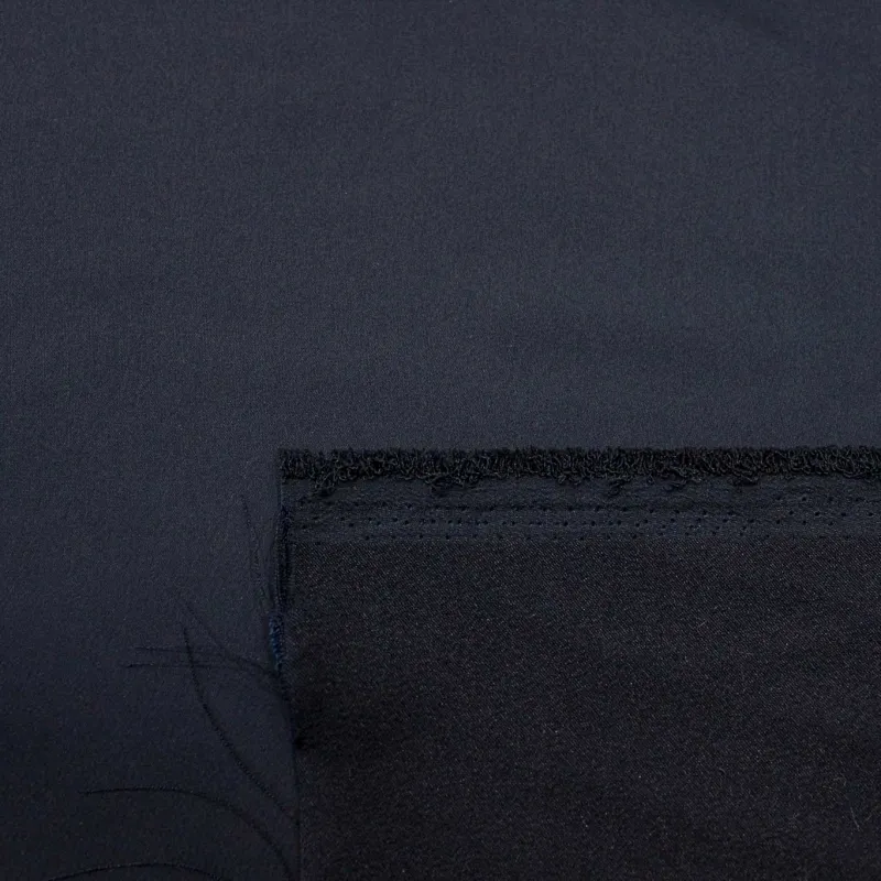 Raso elasticizzato Blu scuro | iltessutaio.it