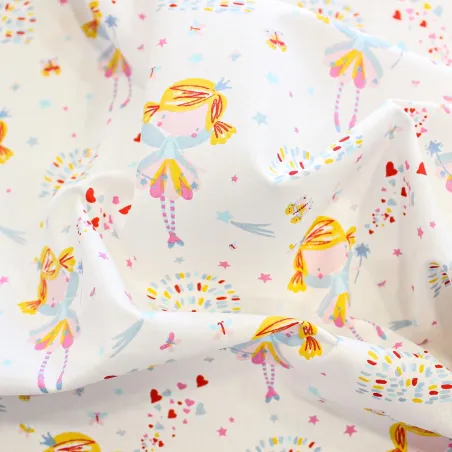 Tessuto di cotone fatine | TESSUTI PER BAMBINI