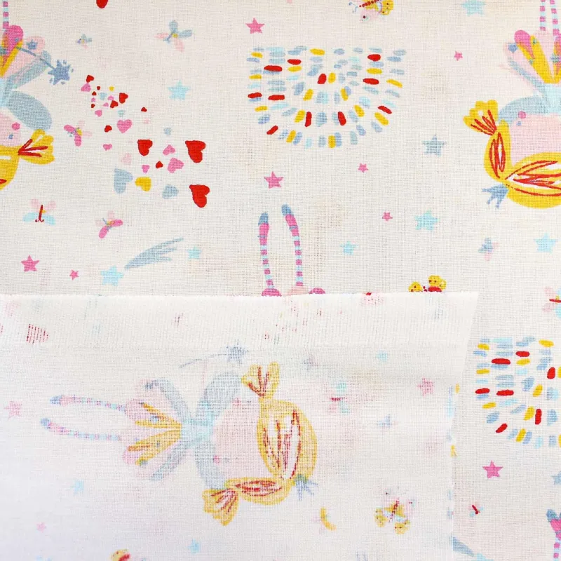 Tessuto di cotone fatine | TESSUTI PER BAMBINI