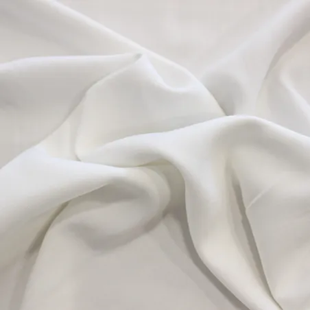 Tessuto Viscosa Bianco | ILTESSUTAIO