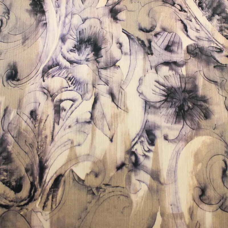 Tessuto Chiffon Stampa Floreale | DEADSTOCK