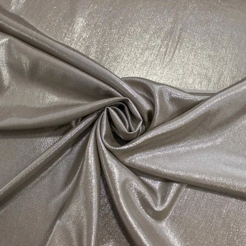 Georgette Spalmata Argento | IL TESSUTAIO