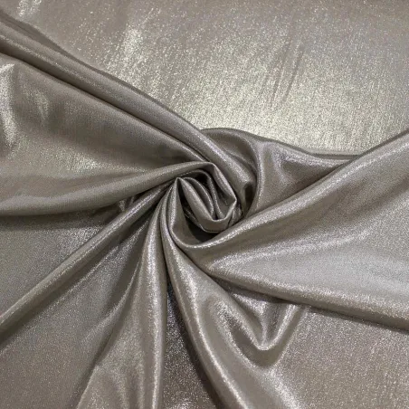 Georgette Spalmata Argento | IL TESSUTAIO