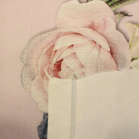 Mikado Tessuto Stampa Floreale | DEADSTOCK