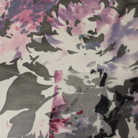 Organza Stampata Fiori  | DEADSTOCK