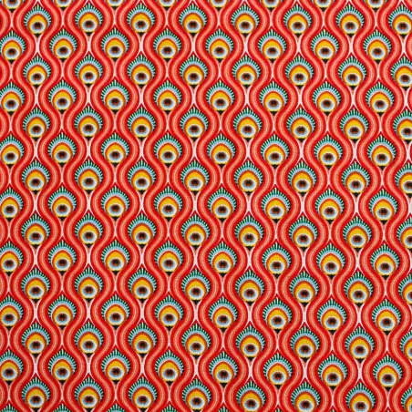 Tessuto di cotone fantasia astratta | TESSUTI PER BAMBINI