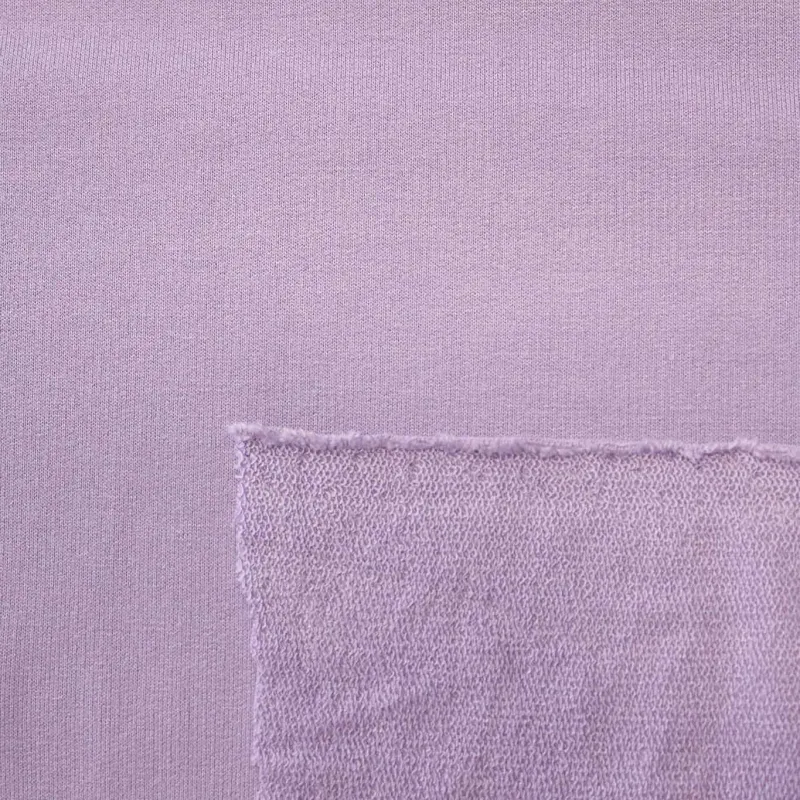Tessuto felpa - Lilla | ILTESSUTAIO
